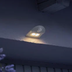Aplique LED para exterior OSRAM DOORLED DOWN, blanca, sensor, batería
