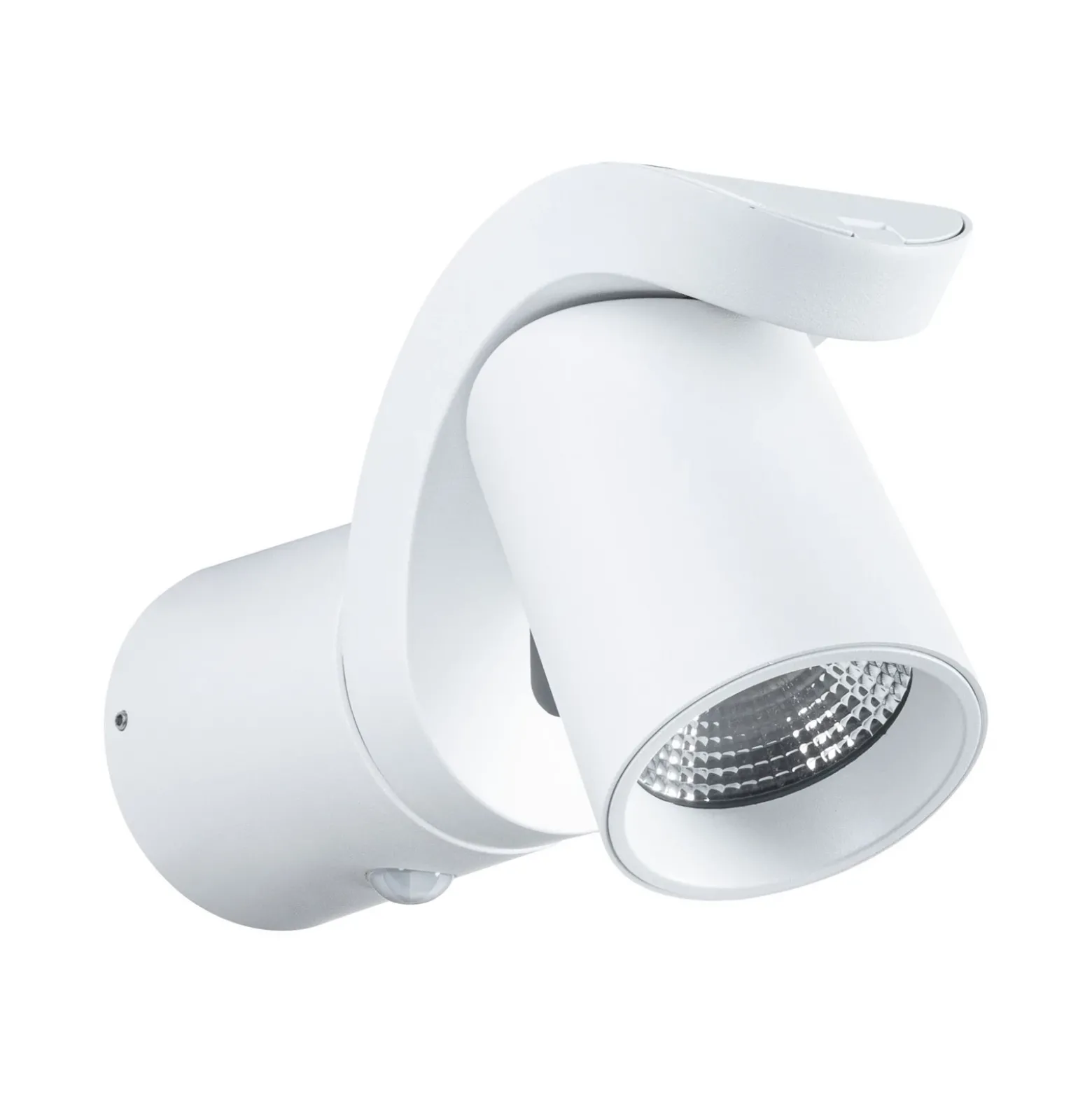 Aplique LED para exterior Paulmann Cuff, sensor, blanco