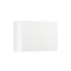 Aplique LED para exterior PEQUEÑA, blanca, ancho 16 cm, plástico