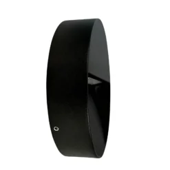 Aplique LED para exterior Pluto de Dyberg Larsen, negra, Ø 15 cm