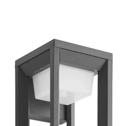 Aplique LED para exterior Prios, antracita, metal, IP54