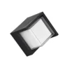 Aplique LED para exterior Puno, IP54, angular