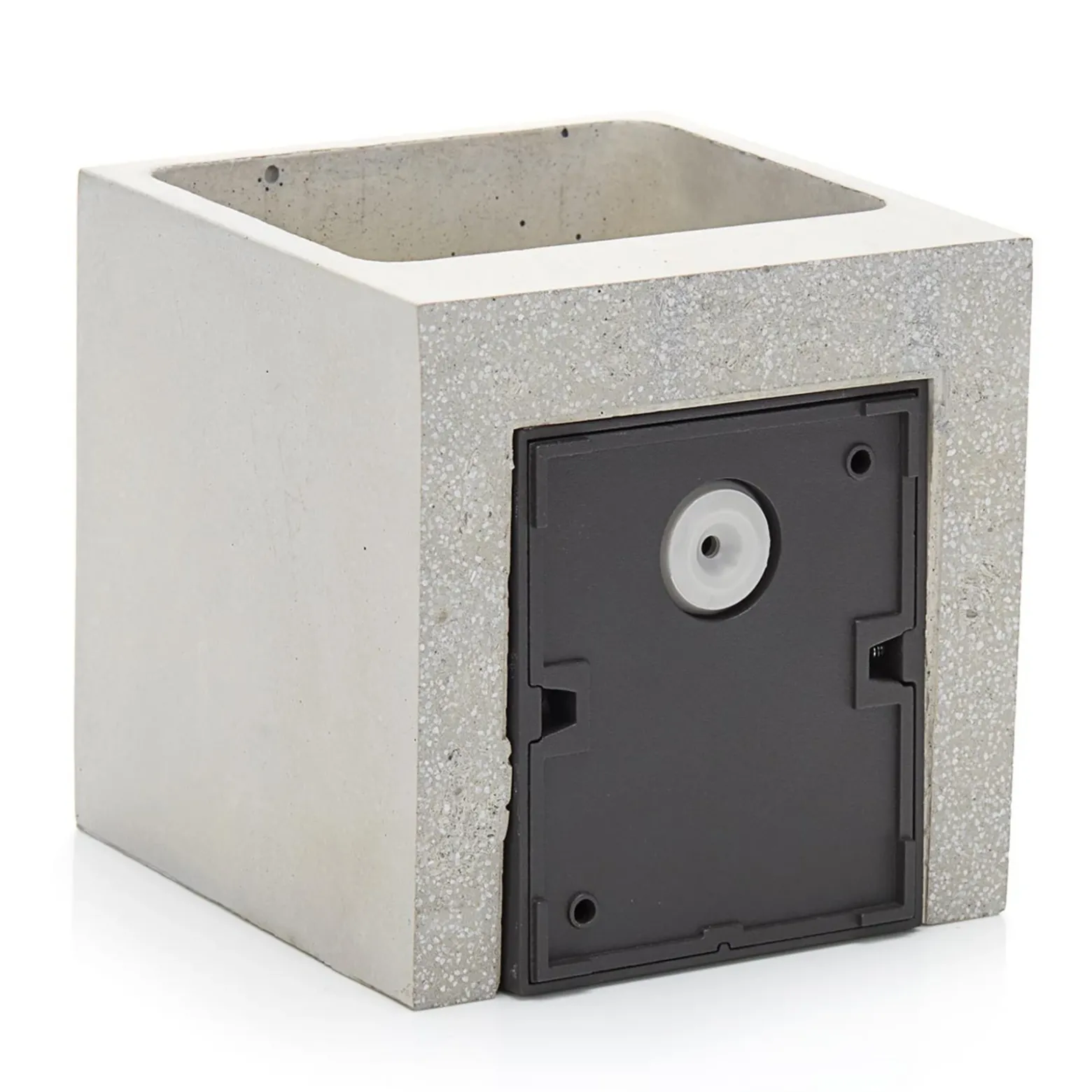 Aplique LED para exterior Riak en gris hormigón