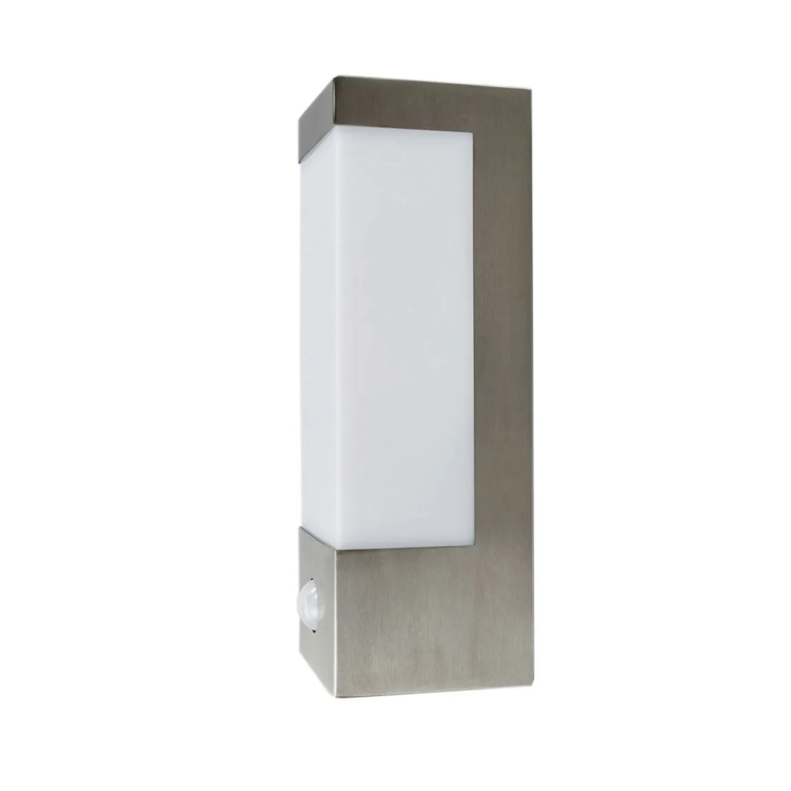 Aplique LED para exterior Severina de Lindby, 25 cm, sensor, acero