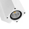 Aplique LED para exterior ShoreLine Pro Square up/down, blanca