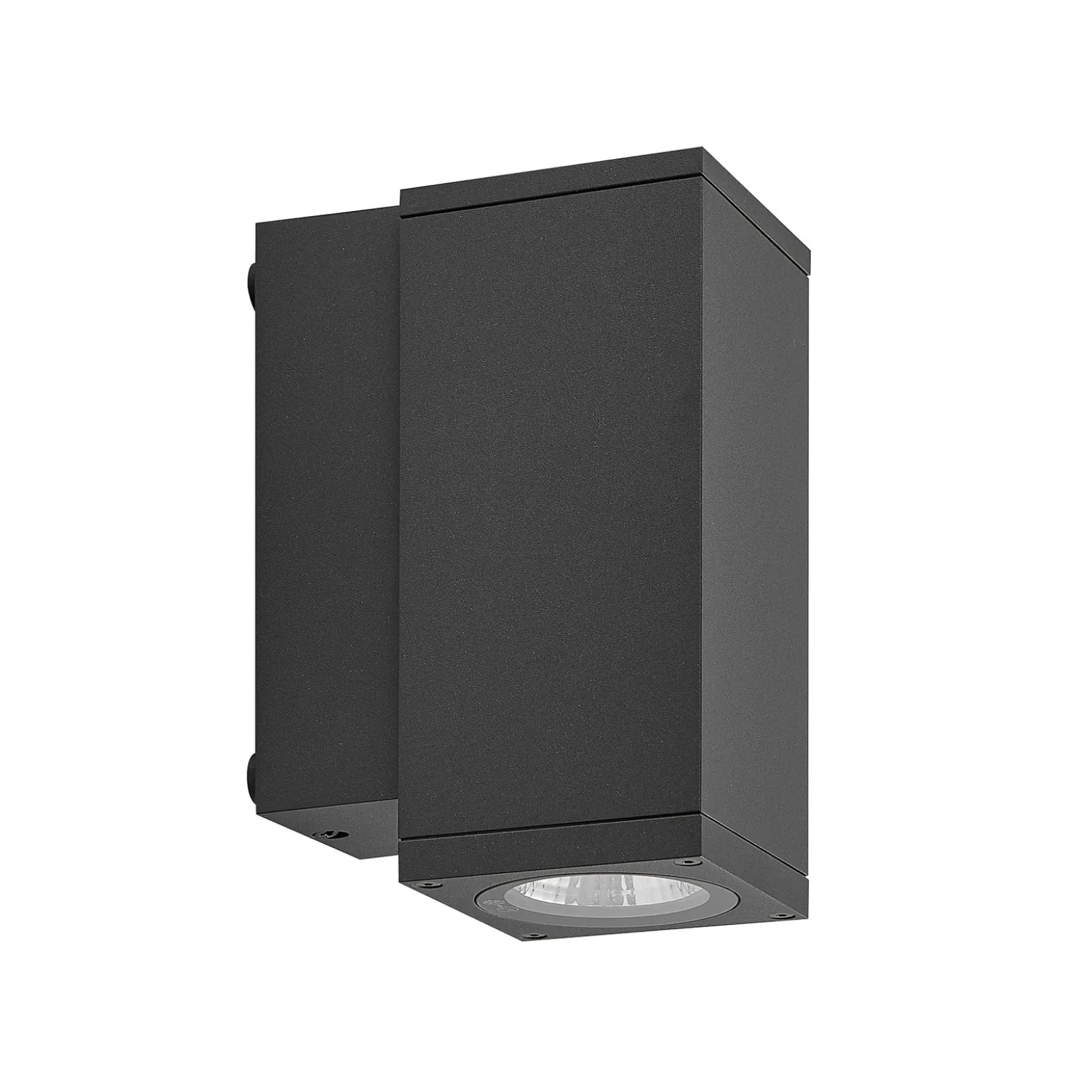 Aplique LED para exterior ShoreLine Pro Square, gris oscuro, 830/840