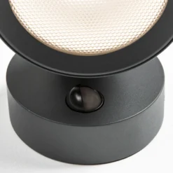 Aplique LED para exterior SLV Eskina Spot Sensor, color antracita, CCT, IP54
