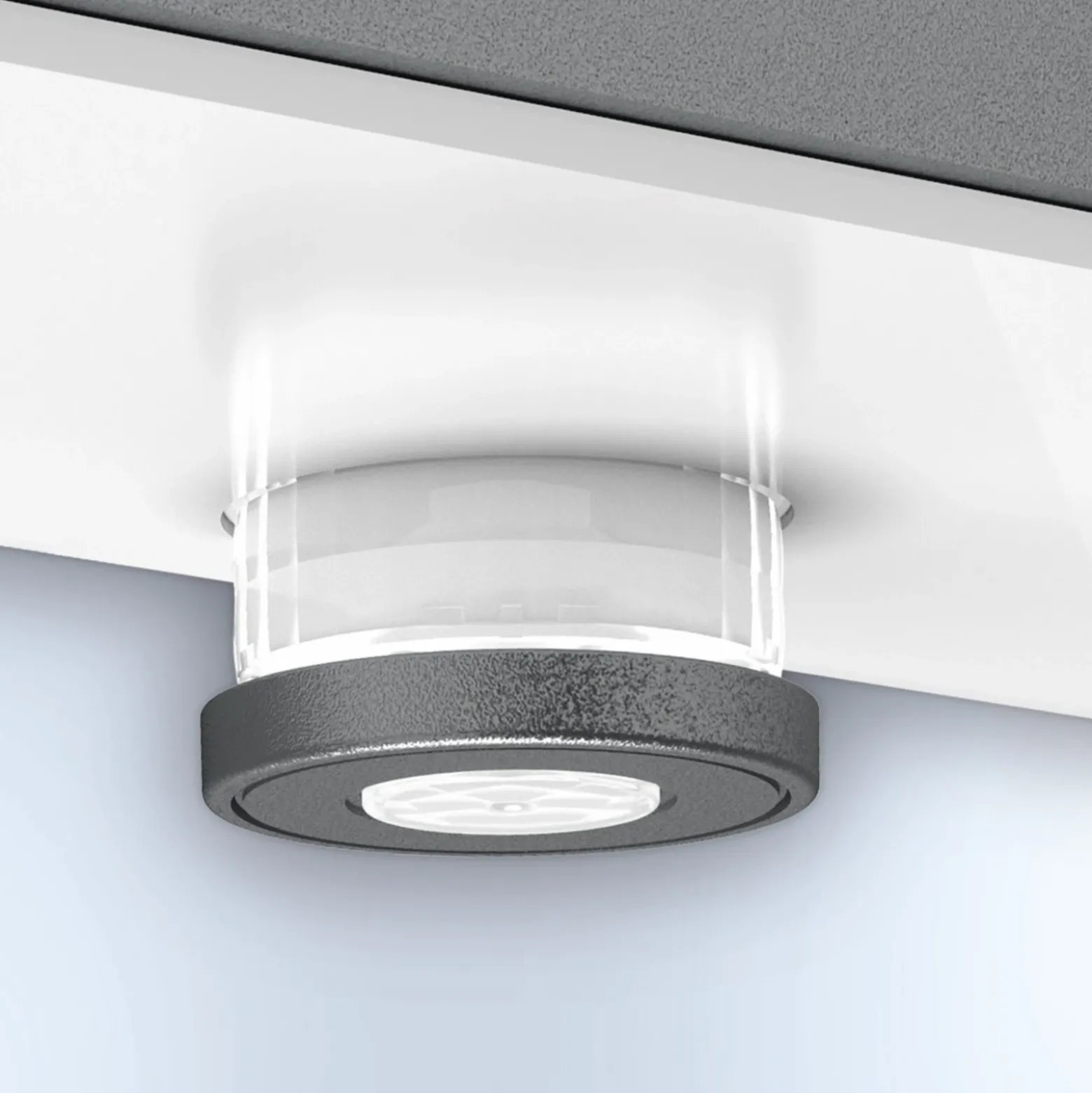 Aplique LED para exterior STEINEL XSolar SOL-O S con sensor, color antracita