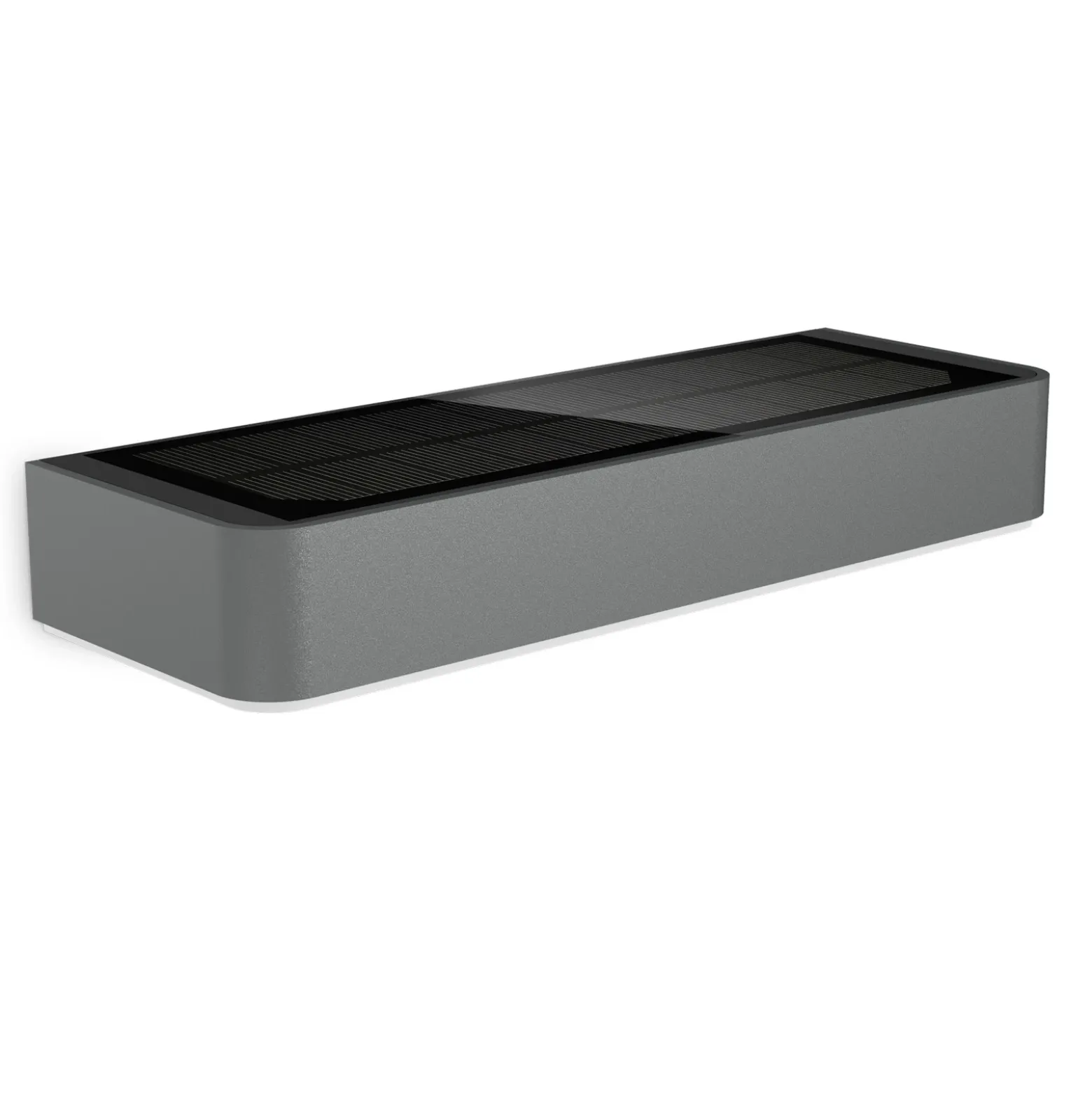 Aplique LED para exterior STEINEL XSolar SOL-O S con sensor, color antracita