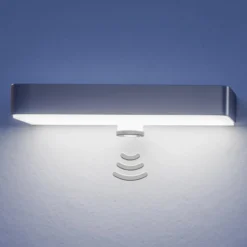 Aplique LED para exterior STEINEL XSolar SOL-O S con sensor, color antracita