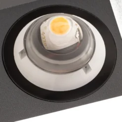 Aplique LED para exterior Tavi de Lucande, antracita, 9,5 cm, IP54