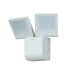 Aplique LED para exterior Theben theLeda S17-100L, blanco, 2 luces.