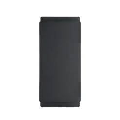 Aplique LED para exterior Verdolino, negro, altura 28 cm, metal