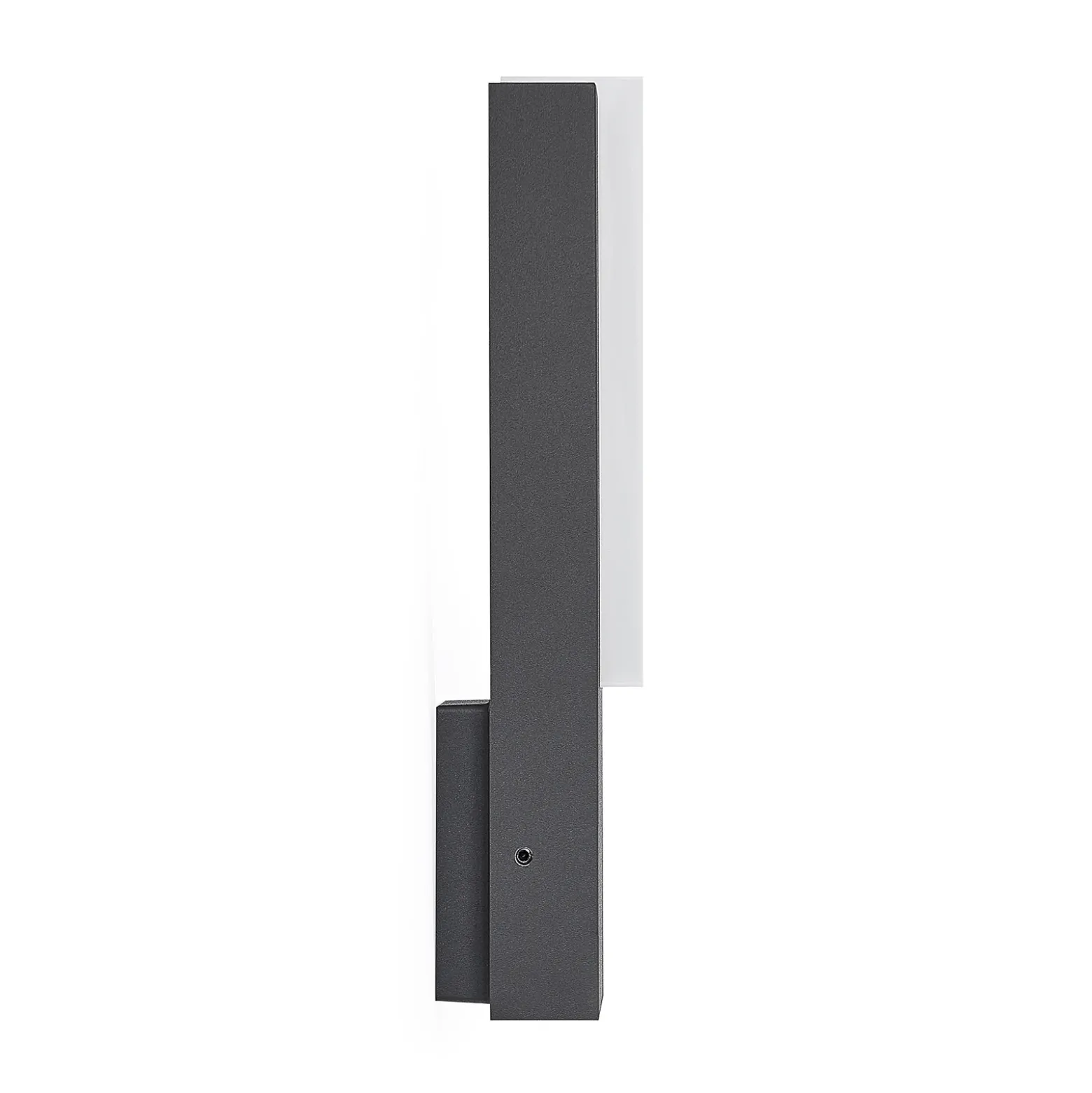 Aplique LED para exterior Virgalia de Lucande, 31 cm, antracita, IP65