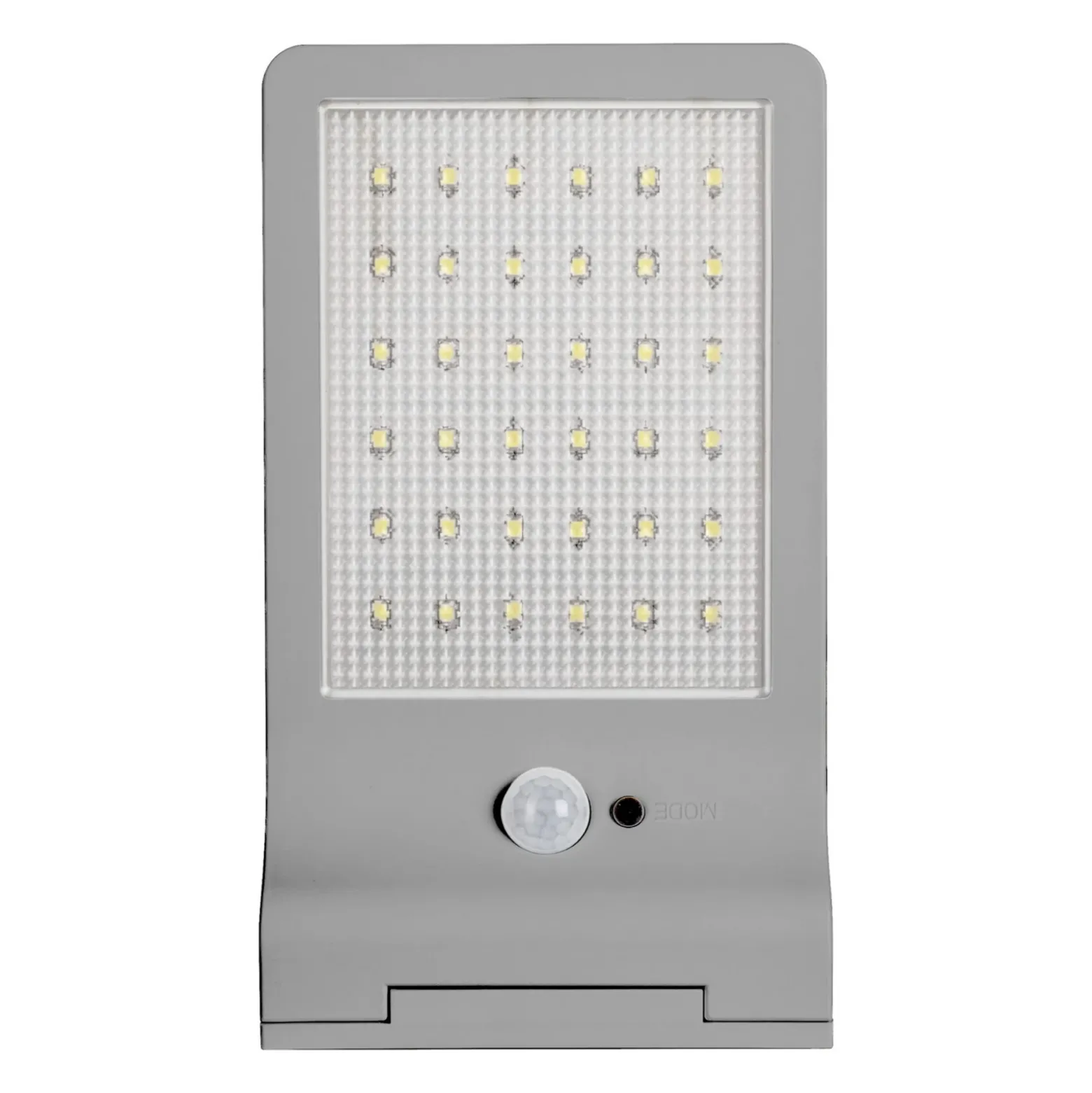 Aplique LED solar para exterior DOORLED de OSRAM, plateada, sensor IP44