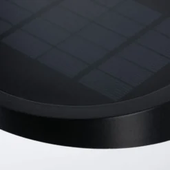 Aplique LED solar para exterior Paulmann Ryse, antracita
