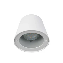 Aplique para exterior Beni, blanco mate, ancho 11 cm, metal