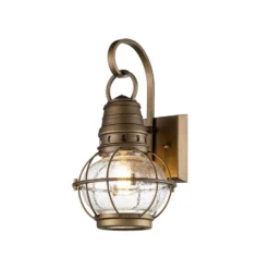 Aplique para exterior Bridgeton latón Ø 17,8 cm