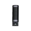 Aplique para exterior Detroit, negro, altura 22 cm, con sensor, de 2 luces.