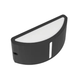 Aplique para exterior EGLO POGGIARELLO, negro, ranura de 22 cm, IP54