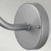Aplique para exterior Klampenborg, plateada, farol, acero inoxidable, IP44