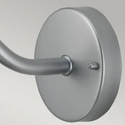 Aplique para exterior Klampenborg, plateada, farol, acero inoxidable, IP44