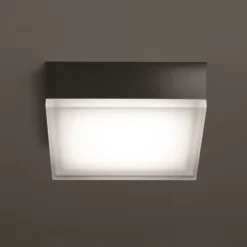Aplique para exterior LED 1426 grafito 20 x 20 cm