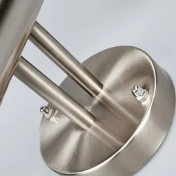 Aplique para exterior Lindby «Nada», acero inoxidable, cristal, sensor, E27