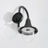 Aplique para exterior Lindby Nalevi, 41 cm, resistente al agua salada, E27, IP44