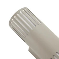 Aplique para exterior Lindby Lurinda, 2 luces, gris piedra, Ø 10 cm, IP44