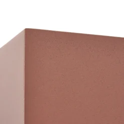 Aplique para exterior Lucande Bente, color óxido, ancho 25 cm, IP54