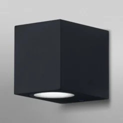Aplique para exterior OSRAM ENDURA CLASSIC SQUARE negro down IP44