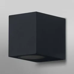 Aplique para exterior OSRAM ENDURA CLASSIC SQUARE negro down IP44