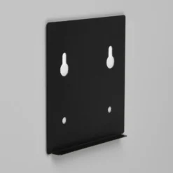 Aplique para exterior recargable LED Talent, negro, ancho 10 cm Sensor