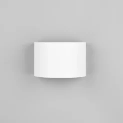 Aplique para exterior recargable LED Talent, blanco, anchura 16 cm, sensor