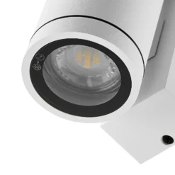 Aplique para exterior ShoreLine Pro Round, blanca, GU10