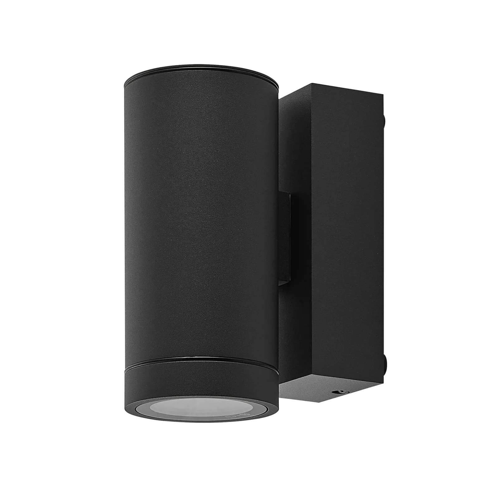 Aplique para exterior ShoreLine Pro Round, gris oscuro, GU10