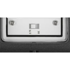 Aplique para exterior SLV Oval up/down CCT 17,5 cm negra