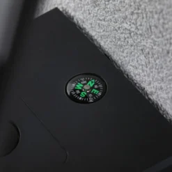 Aplique para exterior solar Paulmann Flotas, color antracita, con sensor, IP65