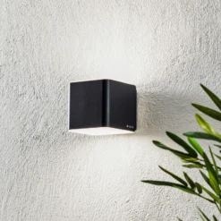 Aplique para exterior STEINEL L 840 C Up/Down, color antracita