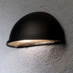 Aplique para exterior TORINO E27, negro