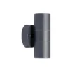 Aplique para exterior Tulimar de Prios, 2 luces, antracita, metal