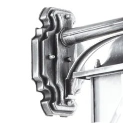 Aplique para ext. MILANO negro/plata, colgante