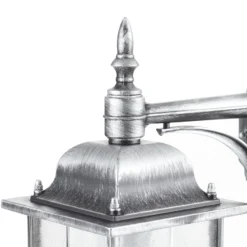 Aplique para ext. MILANO negro/plata, colgante