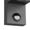 Aplique Roya 2 luces sensor angular antracita