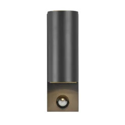 Aplique Roya 2 luces sensor redondo antracita