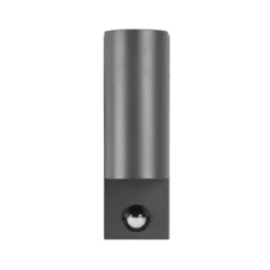 Aplique Roya 2 luces sensor redondo antracita