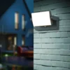 Apliqué LED con sensor para pared exterior KANSAS antracita Ancho 20 cm IP54