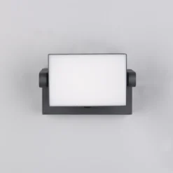 Apliqué LED con sensor para pared exterior KANSAS antracita Ancho 20 cm IP54