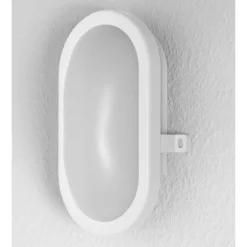 Apliqué LED para exterior OSRAM BULKHEAD, blanca, 11 W, plástico, IP54